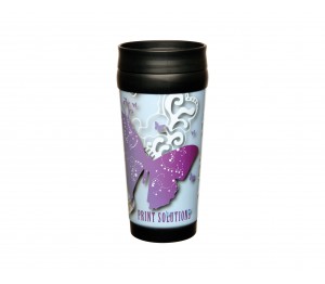 Robusta Foto Reisbeker (TravelMug) - Silver