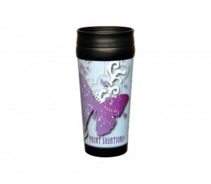 Robusta Foto Reisbeker (TravelMug) - Silver