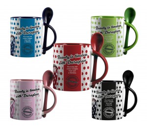 Duraglaze 32,5 cl (11oz) Soup & Spoon Two Tone Foto Mok