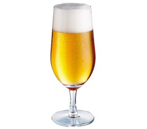 Bierglas op voet Pilsen 33 cl.