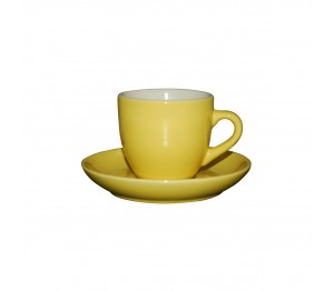 Rianne Espresso geel  8 cl. 