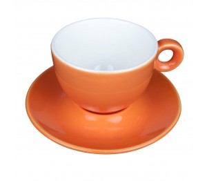 Bola Cappuccino oranje-roomwit 20 cl. SET