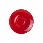 Bola Espresso Schotel rood-roomwit 12,5 cm