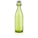 Fles 1 liter met beugel green lella