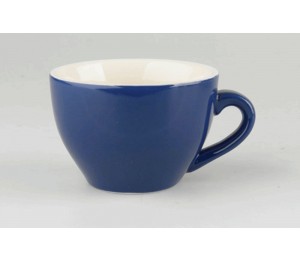 Kop 18 cl cappuccino blauw