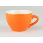 Kop 18 cl cappuccino oranje