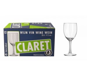 Wijnglas 33 cl claret