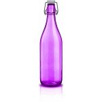 Fles 1 liter met beugel violet lella